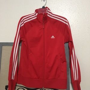 Red Adidas Track Jacket